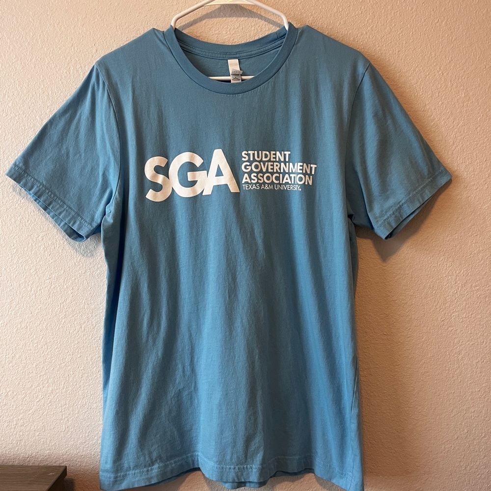 Bella Canvas Texas A&M Light Blue Tee